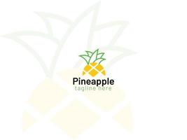 Ananas-Logo-Design - Food-Logo-Design vektor