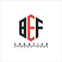 bef-Brief-Logo-Design vektor