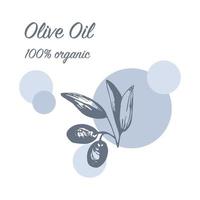 Olivenarrangements im Vektor