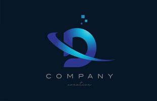 e blå alfabet brev logotyp ikon. kreativ design mall för företag och företag med susa vektor