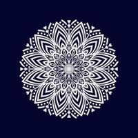 Mandala-Vektor-Muster-Design-Hintergrund vektor