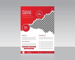 Business- oder Corporate-Flyer-Design vektor