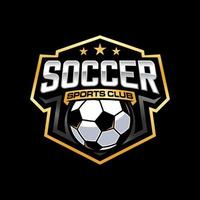 fotboll fotboll märke logotyp designmallar. sport team identitet vektor illustration.