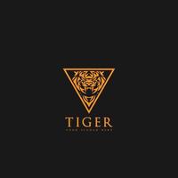 tiger logotyp vektor