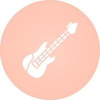 Vektorsymbol für E-Gitarre vektor