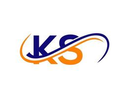 Buchstabe k Logo-Design für Finanz-, Entwicklungs-, Investitions-, Immobilien- und Verwaltungsgesellschaftsvektorvorlage vektor