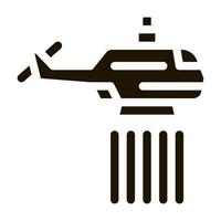 feuerwehrhubschrauber symbol illustration vektor