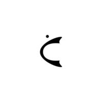 moderne buchstabe c logo vektor designvorlage