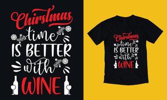 Weihnachts-T-Shirt-Design vektor