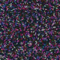 Blattlaub dunkler Textilmuster-Designhintergrund vektor