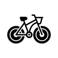 Fahrrad-Vektor-Symbol vektor