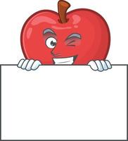 apple frukt vektor