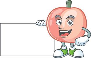 persika frukt vektor
