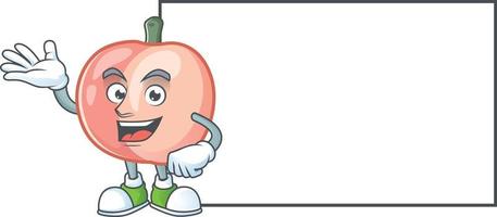 persika frukt vektor