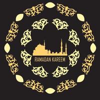 Ramadan Kareem-Vektoren vektor