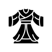 Chinesisches Kleidersymbol für Ihre Website, Ihr Handy, Ihre Präsentation und Ihr Logo-Design. vektor