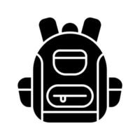 Rucksack-Vektor-Symbol vektor