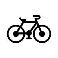 Fahrrad-Vektor-Symbol vektor