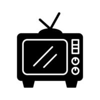 TV-Vektor-Symbol vektor