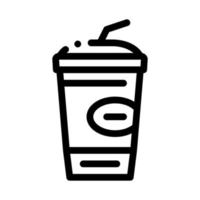 Getränk Tasse Symbol Vektor Umriss Illustration