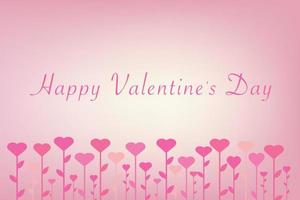 Valentinstag Hintergrund mit Herzen - Vektor-Illustration. Herzen für Design gesetzt vektor