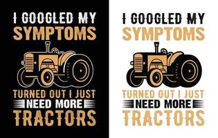 jordbrukare vektor t-shirt design.