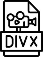 Zeilensymbol für divx vektor