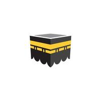 kaaba vektor illustration ikon