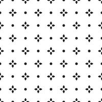 quadratisches nahtloses Muster. geometrisches ethnisches Musterdesign. schwarz-weißes Stoffmusterdesign. Vektor-Illustration. vektor