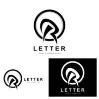 r-Buchstabenlogo, Vektoralphabetsymbol, Design für Markenlogos mit Anfangsbuchstaben vektor