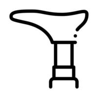 Bein Reparatur Werkzeug Symbol Vektor Umriss Illustration