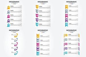 verwenden sie dieses vektorillustrations-infografikset für die werbung in einer broschüre. Flyer. oder Magazin. vektor