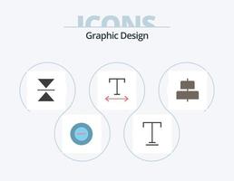 design flach icon pack 5 symboldesign. . vertikal. . Center vektor