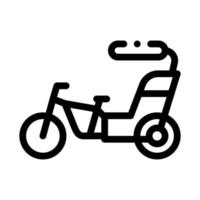 Transportmittel in Malaysia Icon Vector Illustration