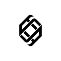 buchstabe aa monogramm logo vektor