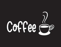 Kaffeeliebhaber-T-Shirt-Design, Kaffee-Typografie-Design, Kaffee-T-Shirt-Design vektor