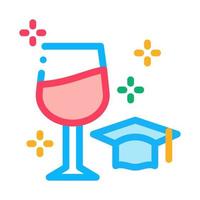 vin expert- smakprov ikon vektor översikt illustration