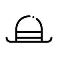 kastare hatt vektor illustration