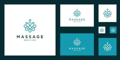 enkel och elegant blommig monogram design mall, elegant linje konst logotyp design, vektor illustration