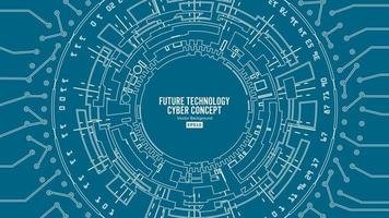 abstrakt trogen teknologisk bakgrund vektor. säkerhet cyberrymden. elektronisk data ansluta. global systemet kommunikation vektor