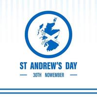 st. Andreas Tag. Nationalfeiertag in Schottland. es wird jedes Jahr am 30. November gefeiert.