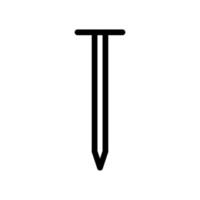 Hobnail Konstruktionslinie Symbol isoliert auf weißem Hintergrund. schwarzes, flaches, dünnes Symbol im modernen Umrissstil. Lineares Symbol und bearbeitbarer Strich. einfache und pixelgenaue strichvektorillustration. vektor