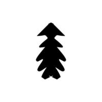 tall träd ikon. enkel stil glad jul affisch bakgrund symbol. tall träd varumärke logotyp design element. tall träd t-shirt utskrift. vektor för klistermärke.