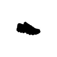 Mann-Schuh-Symbol. einfacher stil mann schuh großes verkaufsplakat hintergrundsymbol. Logo-Designelement für Herrenschuhe. Herrenschuh T-Shirt bedrucken. Vektor für Aufkleber.