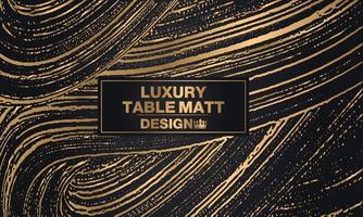 Luxuriöses Tischmattendesign für Textil- und Social-Media-Beiträge vektor