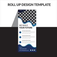 Business Roll-Up-Banner vektor