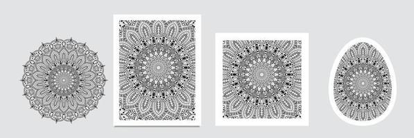 Luxus-Mandala-Hintergrund mit goldenem Arabeskenmuster arabisch-islamischer Oststil. Dekoratives Mandala im Ramadan-Stil. Mandala für Print, Poster, Cover, Broschüre, Flyer, Banner vektor