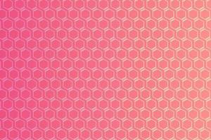 mönster med geometrisk element i rosa-guld toner. lutning abstrakt bakgrund vektor