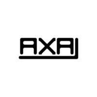 axa brev logotyp kreativ design med vektor grafisk, axa enkel och modern logotyp.