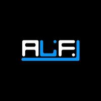 alf brev logotyp kreativ design med vektor grafisk, alf enkel och modern logotyp.